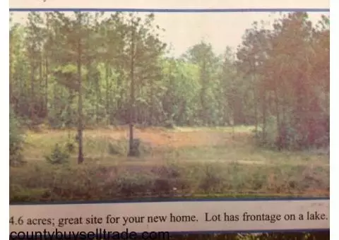 4.6 Acres for Sale
